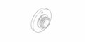 Dornbracht 091212053-06 Bevestiging platina mat