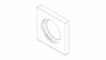 Dornbracht 092778040-06 Rozet platina mat