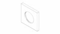 Dornbracht 092778039-06 Rozet platina mat