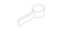 Dornbracht 092078057-00 Hendel chroom