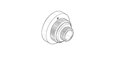 Dornbracht 091212051-00 Fixation chrome
