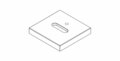 Dornbracht 092778032-06 Rozet platina mat