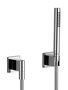 Dornbracht 27808980-00 Douchegarnituur met rozetten chroom