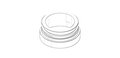 Dornbracht 092776001-00 Rosette chrome