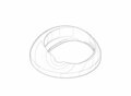 Dornbracht 092830012-06 Kapje/huls platina mat