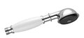 Dornbracht 28002970-060010 Metal hand shower with porcelain handle (white) platinum matt