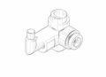 Dornbracht 90170904500-00 Omstelling chroom