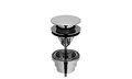 Dornbracht 10125970-00 Ablaufgarnitur mit Steckfitting 1 1/4&quot; chrom