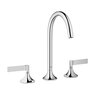 Dornbracht 20713819-00 3-hole basin mixer with drain fitting chrome