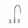 Dornbracht 20815892-06 3-gats mengkraan platina geborsteld