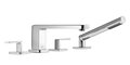 Dornbracht 27512710-00 4-gats badmengkraan voor badrand- en tegelrandmontage chroom