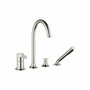 Dornbracht 27632809-06 4-gats badmengkraan voor badrand- en tegelrandmontage platina geborsteld